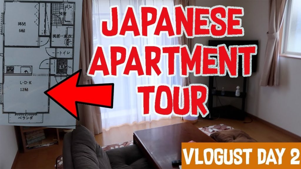 Japanese apartment tour! JET Program Vlogust Day 2