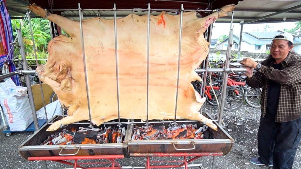 TAIWANESE BBQ - HUGE Aboriginal Pig Roast + STREET FOOD in Taiwan | Taiwanese Street Food in Hualien