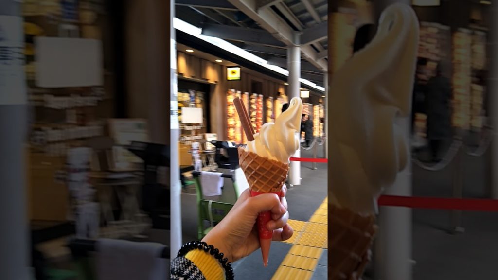 懷念日本的甜點 系列 -豆乳霜淇淋part 2