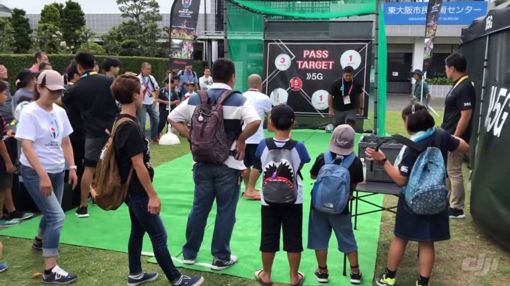 【RWC2019】 Italy vs Namibia 試合前の花園ラグビー場