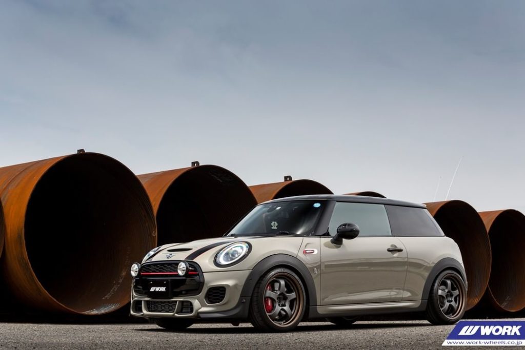 @craftsman93 Mini JCW on WORK Meister S1R #artofwheel #meister #s1r...