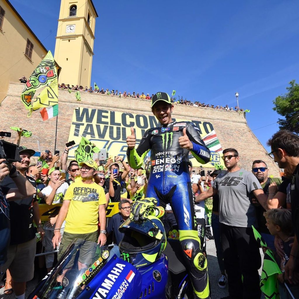 Yamaha MotoGP: @valeyellow46: “It’s a dream come true!” 
.
The local hero had always wanted to … @valeyellow46: “It’s a dream come true!” 
.
The local hero had always wanted to ...