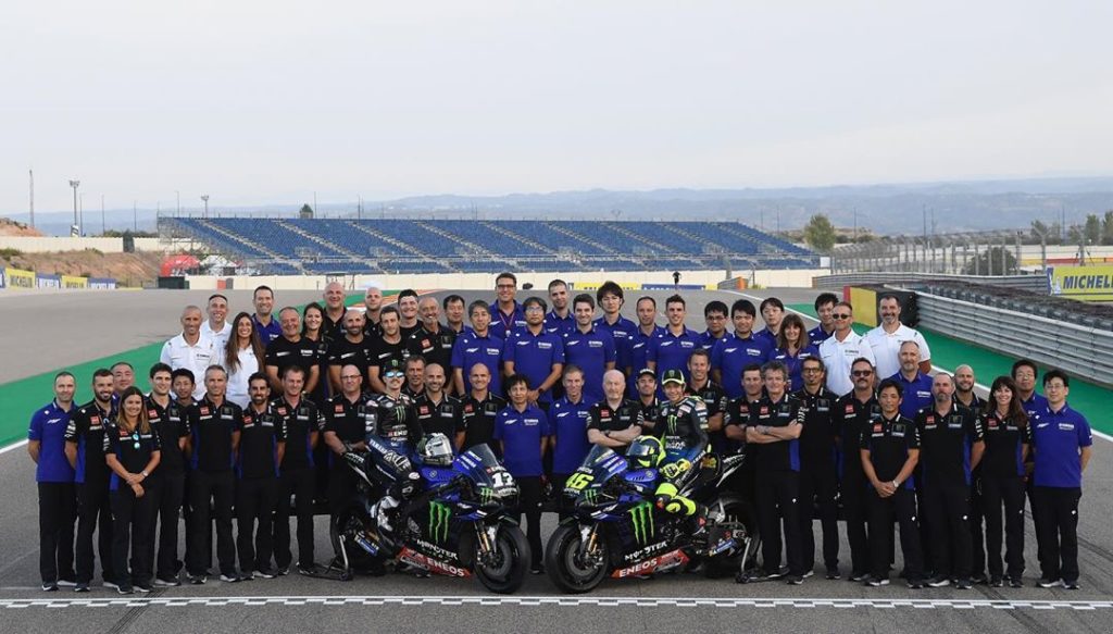A team full of passion. 
.
.
#MonsterYamaha | #MotoGP | #AragonGP | #MonsterEner...