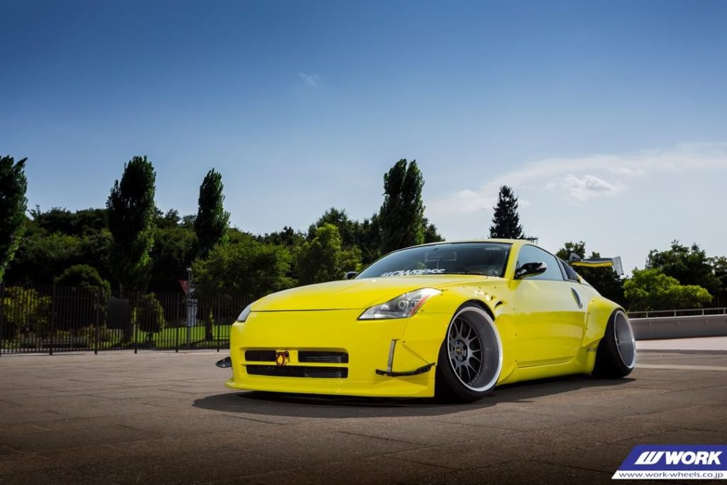 @firstclass8000 Nissan 350Z on new WORK VS-TX @artofwheel⁠
Owner: @hikaru1511...