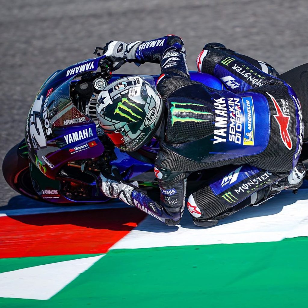Yamaha MotoGP: @maverick12official : “Honestly, today I tried to keep the good feeling from the… @maverick12official : "Honestly, today I tried to keep the good feeling from the...
