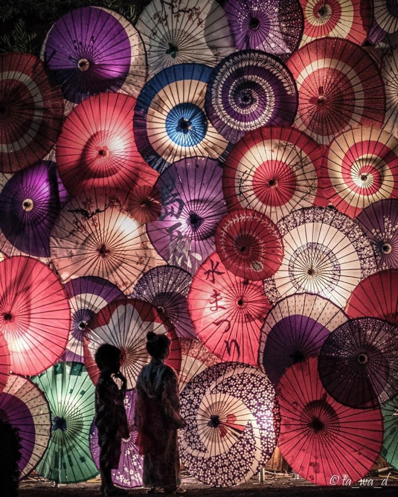 Visit Japan: This dreamy shot of Japanese paper umbrellas was taken at the Shimabara Water Fe… This dreamy shot of Japanese paper umbrellas was taken at the Shimabara Water Fe...