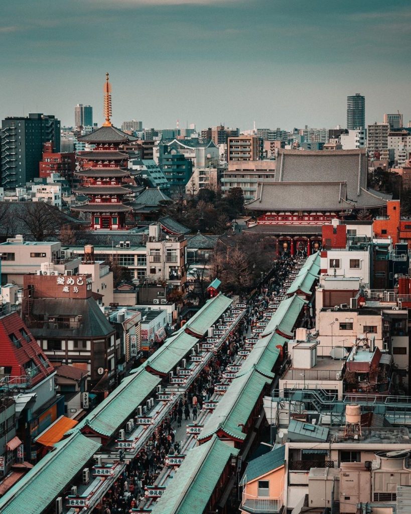 Japan Travel: Asakusa from a different angle! Be sure to enjoy some traditional Japanese eats … Asakusa from a different angle! Be sure to enjoy some traditional Japanese eats ...
