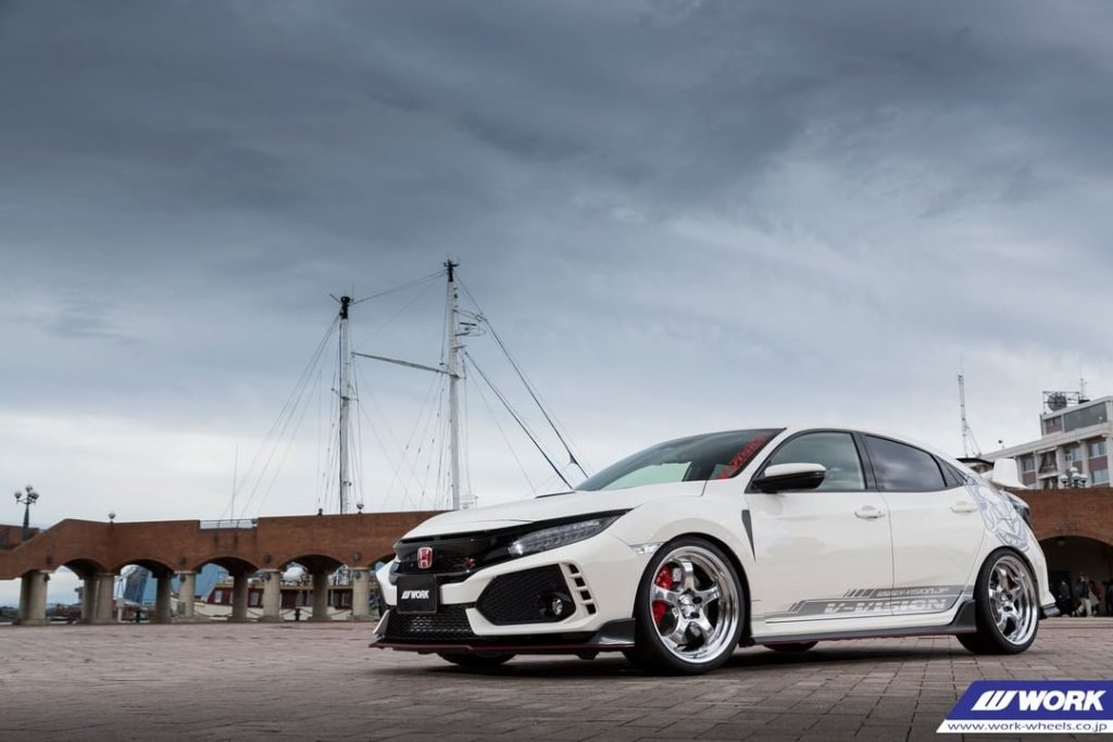 V-VISION Honda Civic Type-R on WORK Meister S1R #artofwheel #meisters1r...