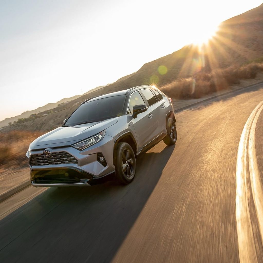 Nothing like you, your #RAV4 and the open road. #Hybrid #LetsGoPlaces...