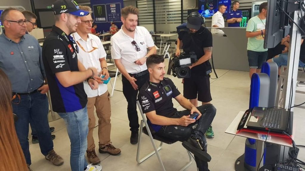 Yamaha MotoGP: What better way for our eRider @73trast to prepare for Round 2 of the @motogpes… What better way for our eRider @73trast to prepare for Round 2 of the @motogpes...
