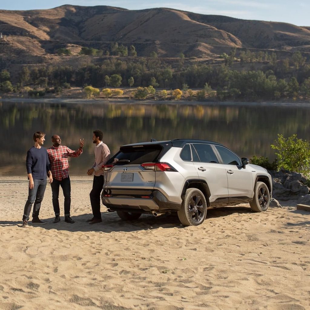 With space for both you and your friends, #RAV4 #Hybrid is a no brainer for your...