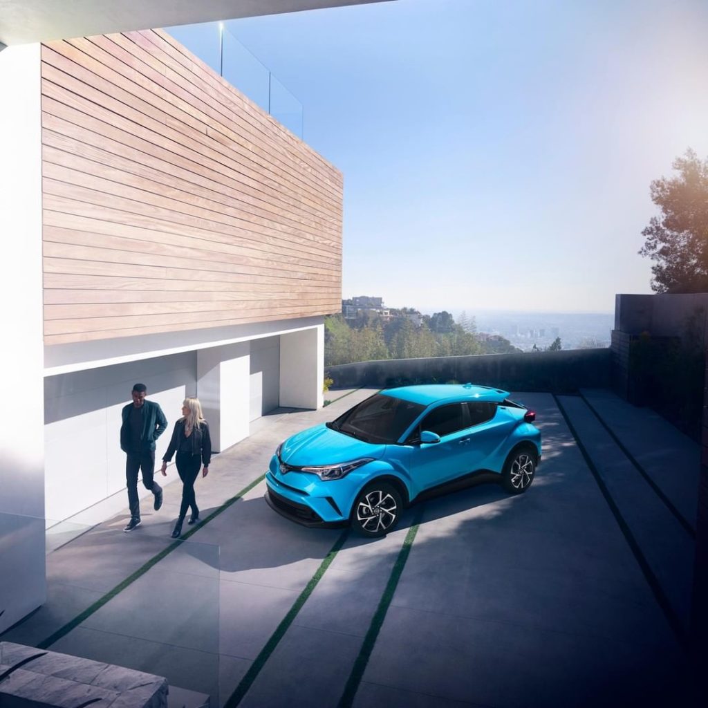 Home is where your #ToyotaCHR is. #LetsGoPlaces...