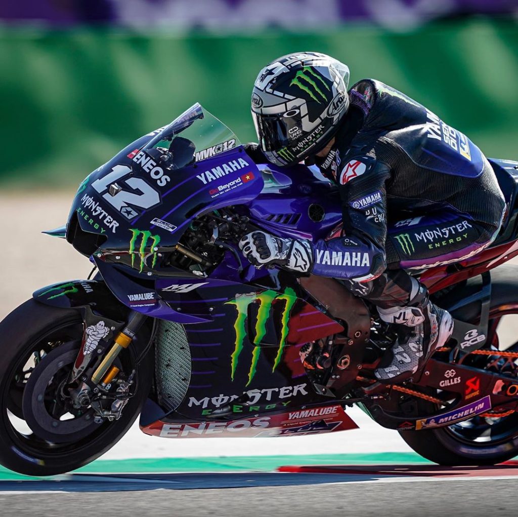 @maverick12official showed great speed in the San Marino qualifying, sticking hi...