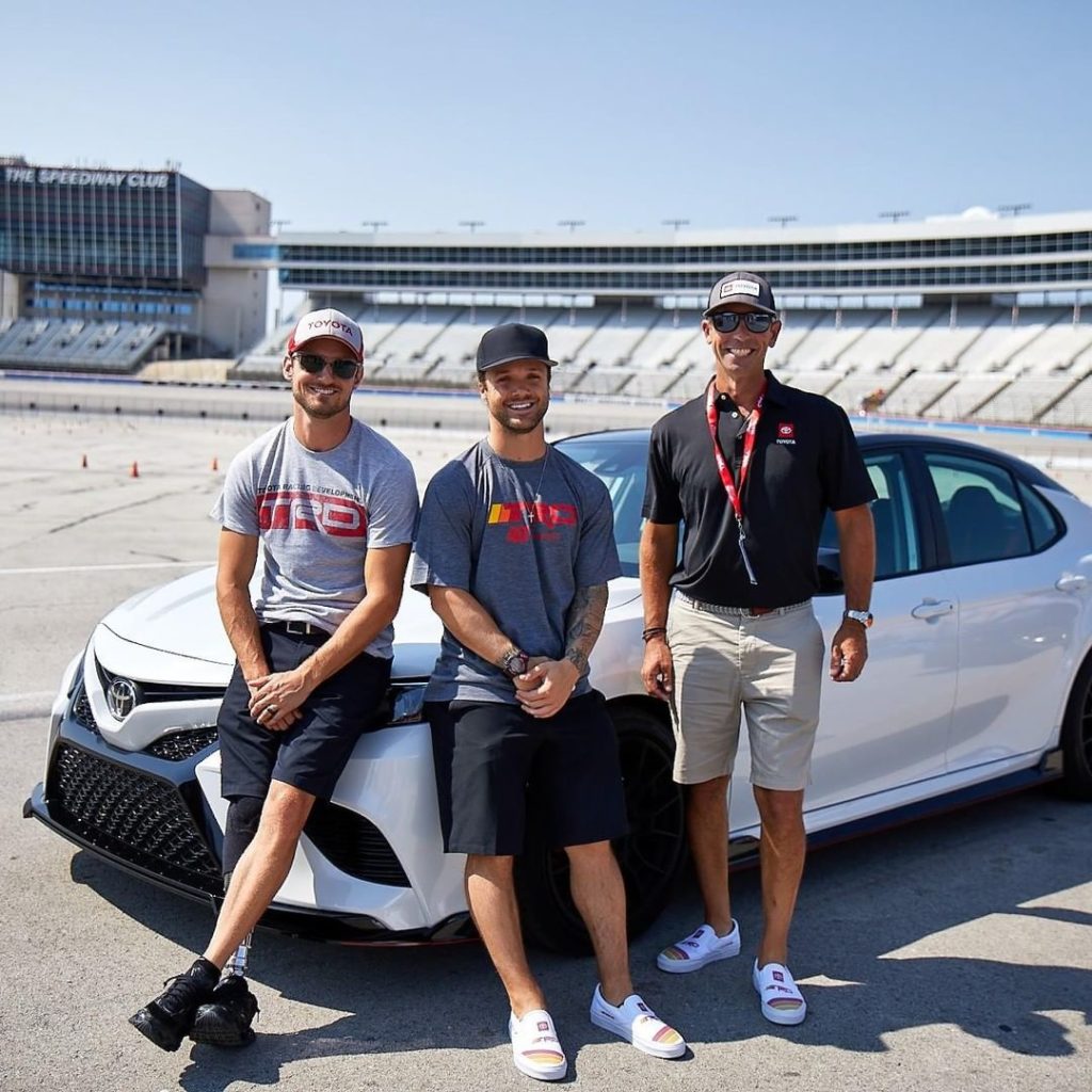 Our #TeamToyota athletes represented at the #TRD Track Preview. You can't go wro...