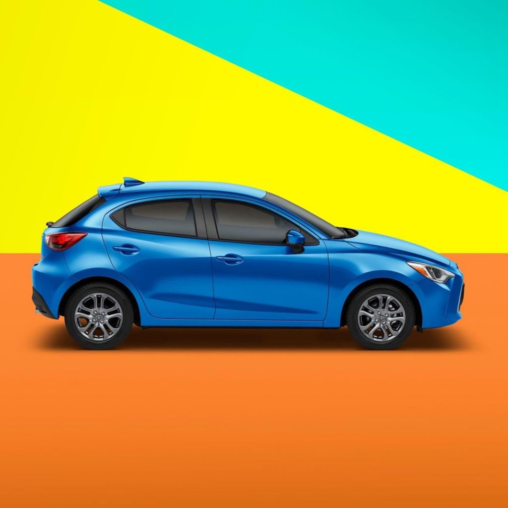 A streamlined silhouette with room for whatever the day throws at you! #Yaris #L...