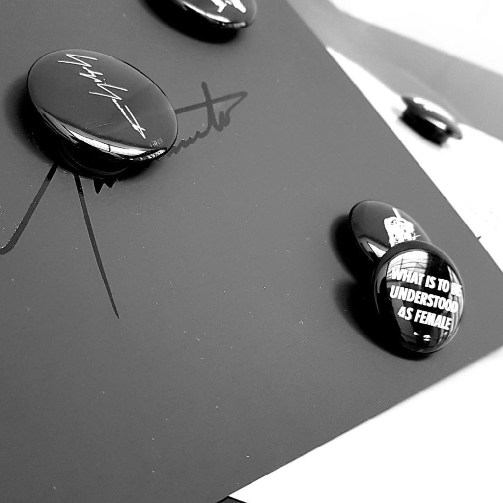 TODAY - H-7 before the Yohji Yamamoto Femme SS20 show.  We will be live streamin...