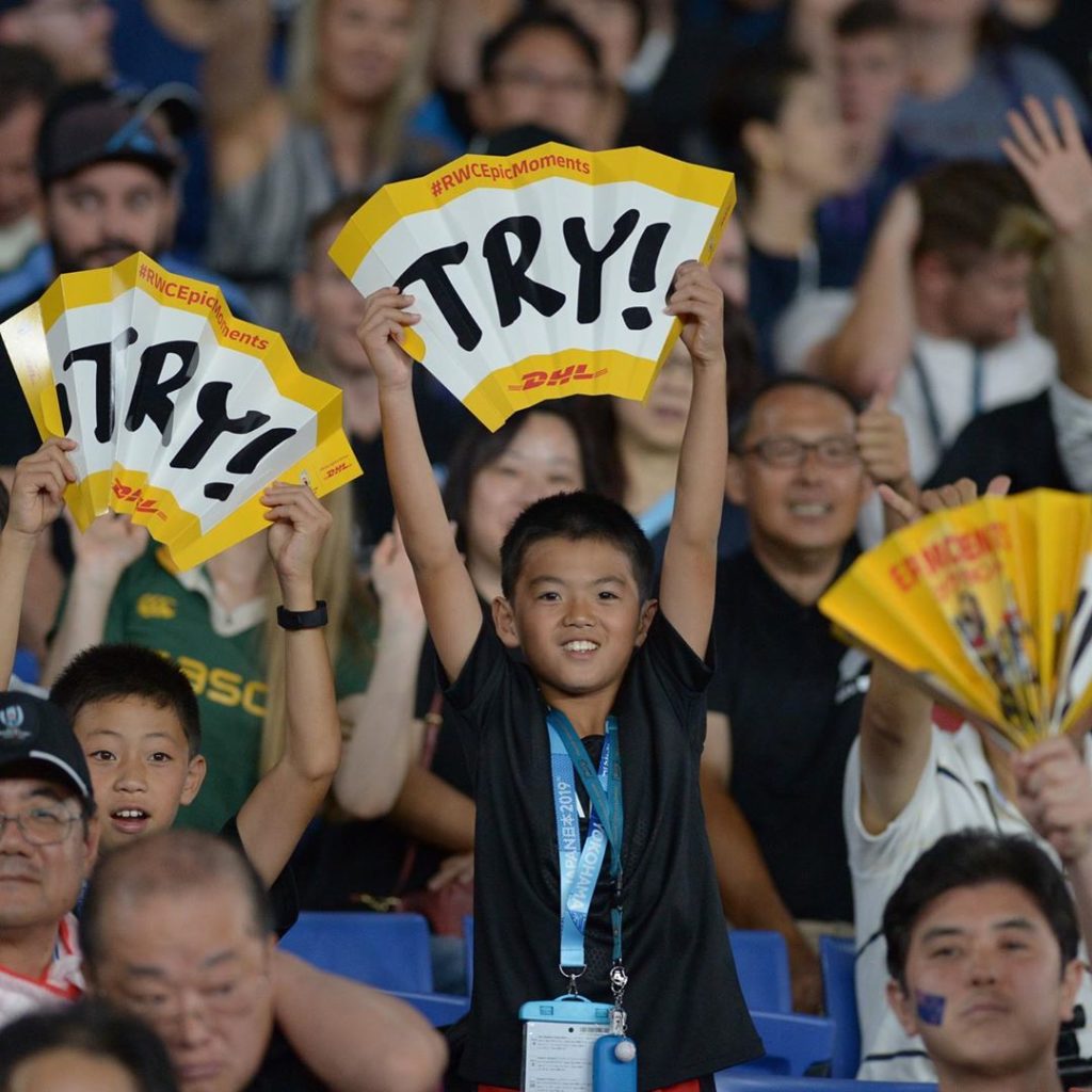 More than a few colorful characters were among the 63,649 in attendance at Yokoh...