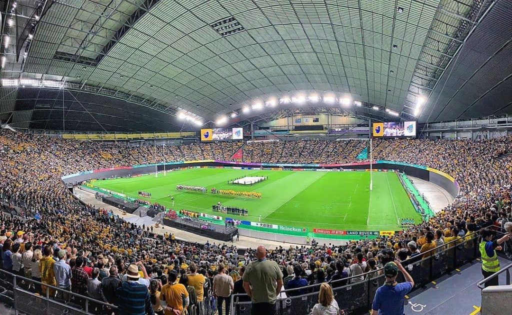 Visit Japan: Reposted from @tomblissfit An absolute DREAM come true watching the RWC in Jap… Reposted from @tomblissfit An absolute DREAM come true watching the RWC in Jap...
