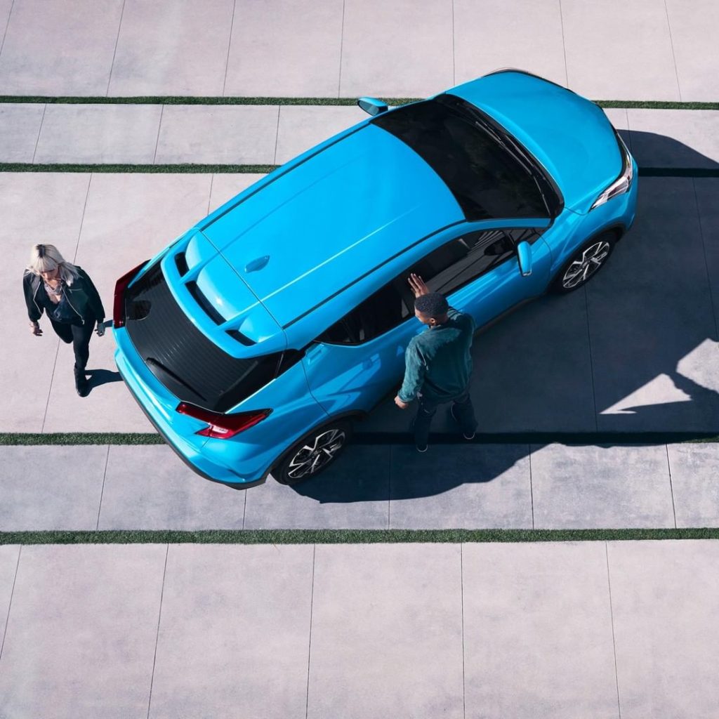 Step out in style. #ToyotaCHR #LetsGoPlaces...