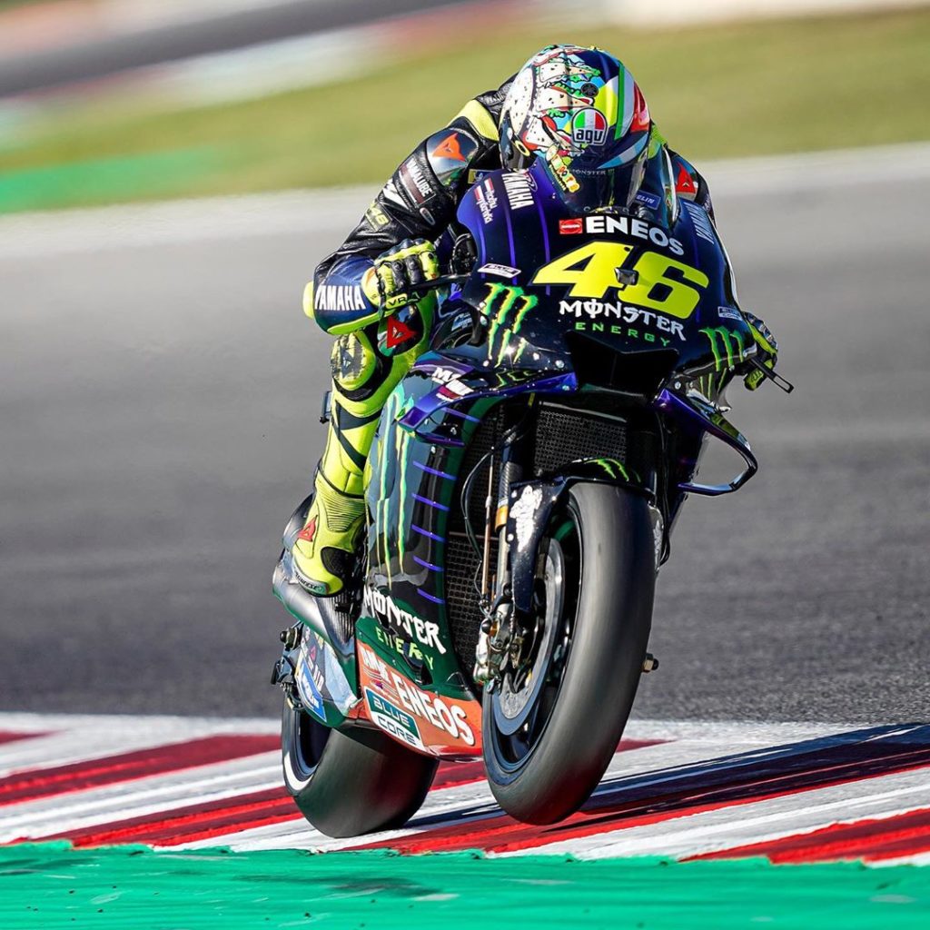 After an eventful qualifying, @valeyellow46 took 7th.
.
.
#MonsterYamaha | #Moto...