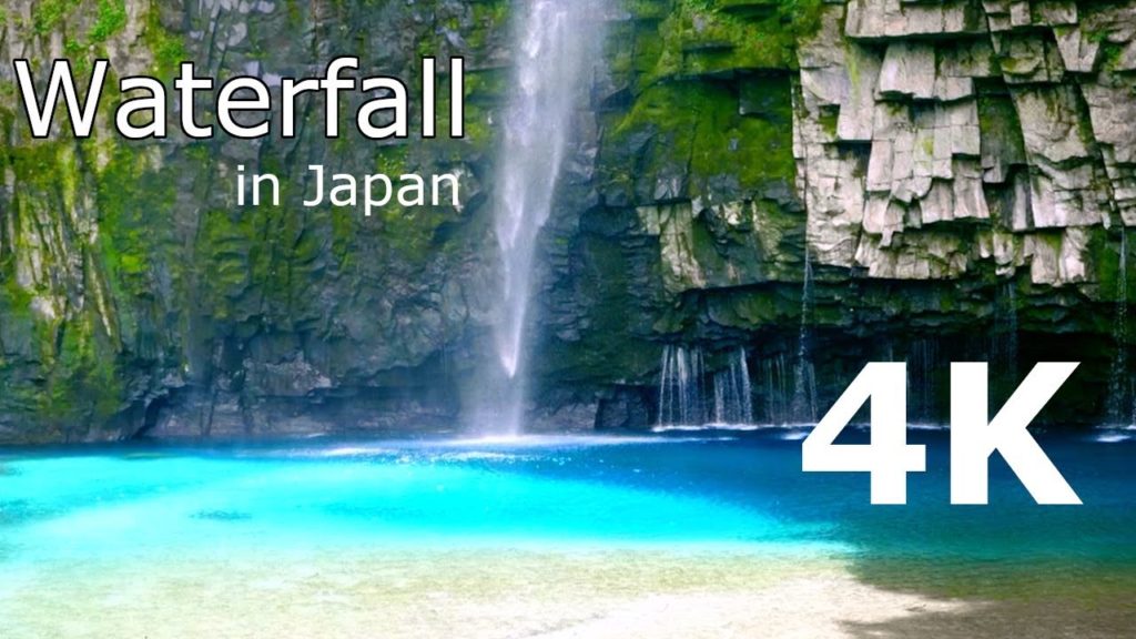 Waterfall 4K in Japan / 2 hours