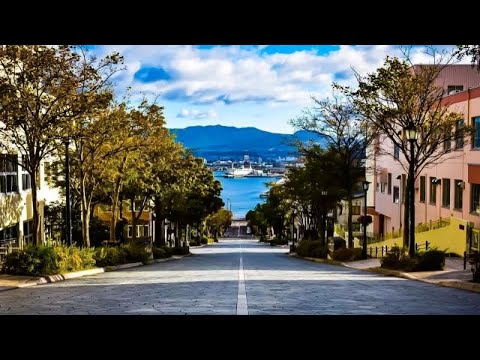 【4K】Hachiman Slope in Hakodate, Hokkaidō, Japan【八幡坂/函館/北海道/日本】 【4K】Hachiman Slope in Hakodate, Hokkaidō, Japan【八幡坂/函館/北海道/日本】