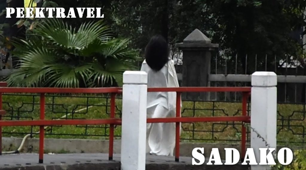 Sadako found in Japanese Garden