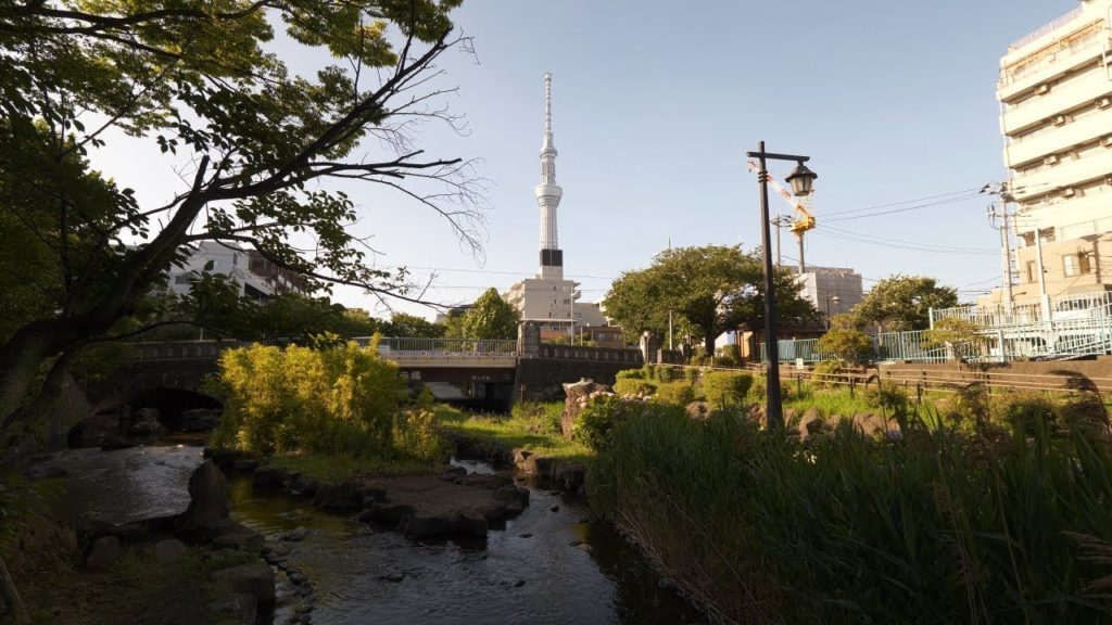 【4K】Random walk from Ryogoku to SkyTree