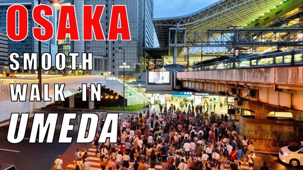 👥 Walking In Japan - Osaka Umeda Station Area By Day Time 🇯🇵