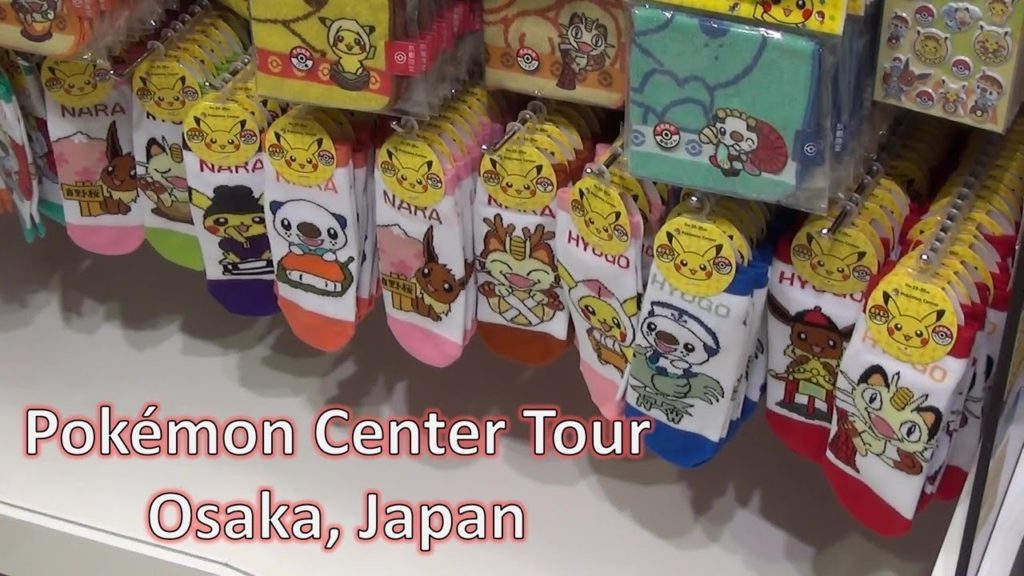 Pokemon Center Tour in Osaka, Japan