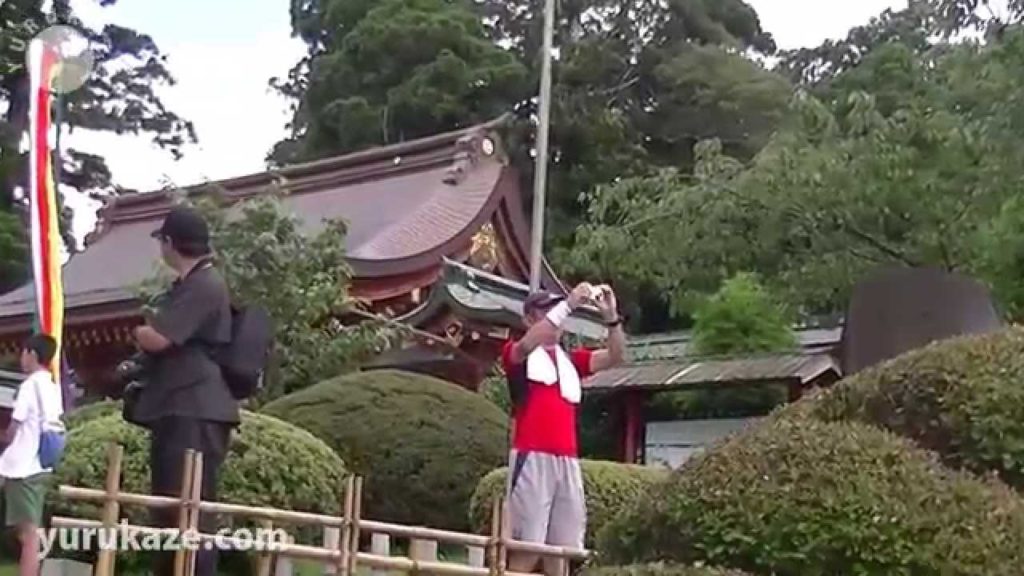 228. Waiting at Shiogama Jinja in Sendai City, Japan