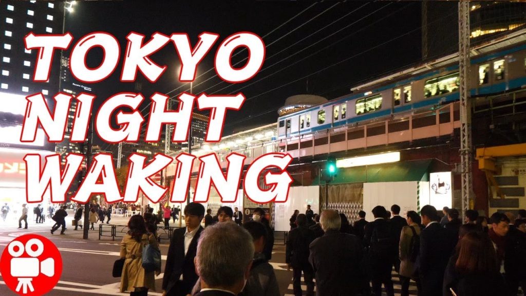 Shinbashi - Ginza - Tokyo Marunouchi Night Walking  4K 60FPS HDR