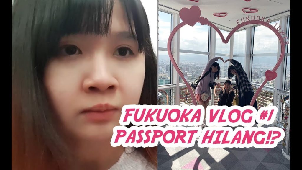 [FUKUOKA] Day 1 - Transit Thailand, Fukuoka Tower, & Animate