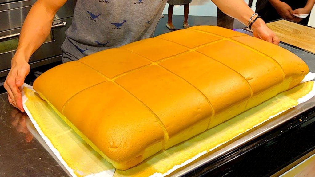 GIANT SPONGE CAKE | Original Taiwanese Sponge Cake by CASTELLA TAIWAN GIANT SPONGE CAKE | Original Taiwanese Sponge Cake by CASTELLA TAIWAN