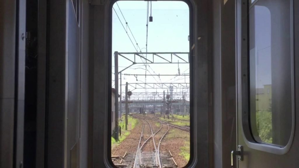 はこだてライナー快速 Hakodate Liner, Hokkaido, Japan - 8x Timelapse