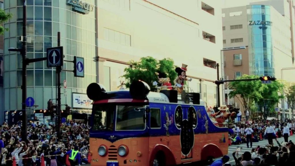 Disneyland Parade in Hamamatsu