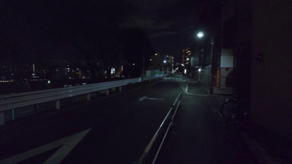 【4K】Night walk in Tabata (Kita city, Tokyo)