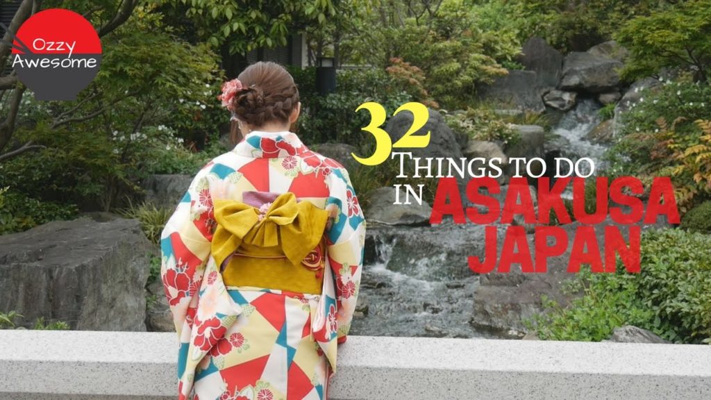 32 Things To Do In Asakusa Japan!! 「字幕付き」