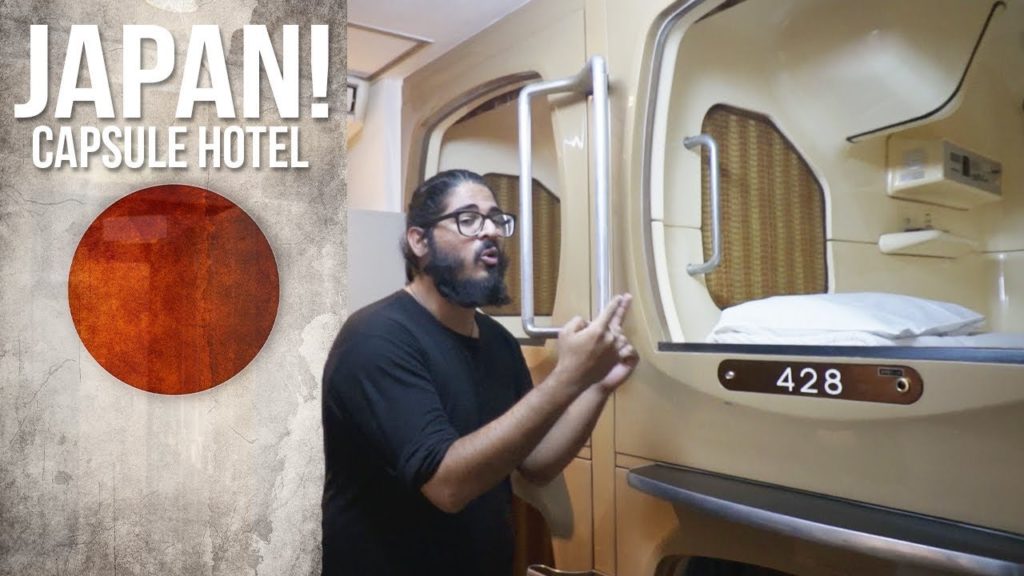 $30 CAPSULE HOTEL TOKYO - Tour of an awesome CAPSULE INN and SPA!