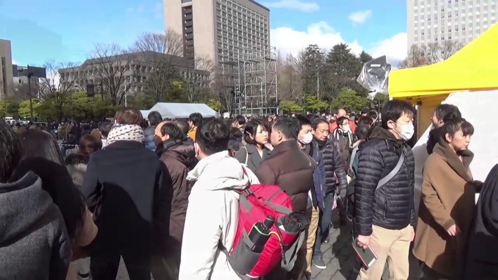 1 minuto di silenzio a Sendai - Vivi Giappone