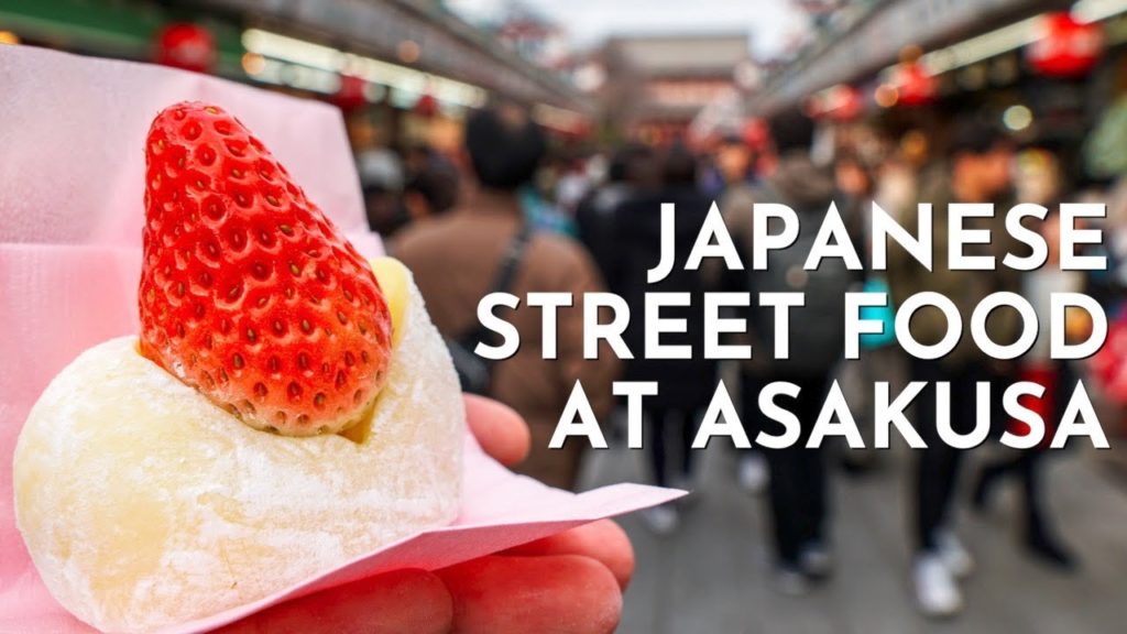 Japanese Street Food for $10 | Sweets or Savory? | Tokyo Asakusa Food Tour