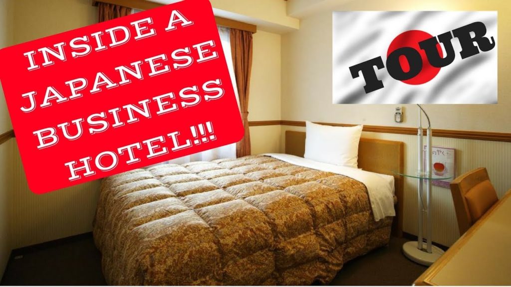 Japanese Hotel Tour!: Inside A Japanese Business Hotel!