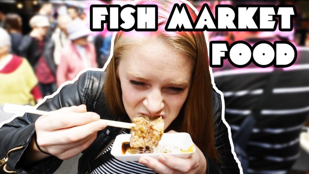DELICIOUS Tokyo Fish Market Food Tour! (Tsukiji)