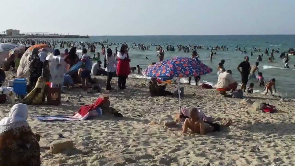 Plaża w Sousse (Tunezja)