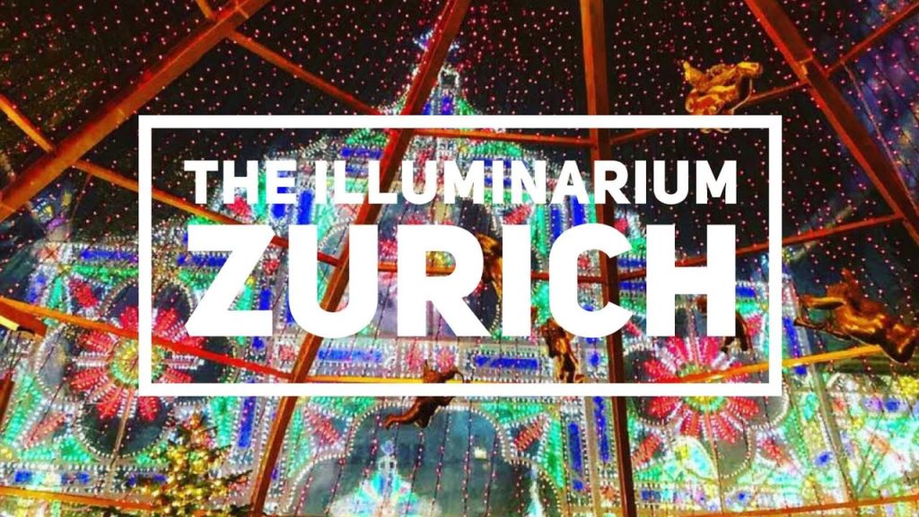 Illuminarium light festival Zurich