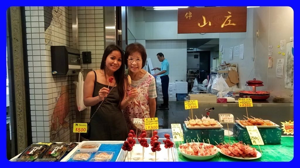 Nishiki Market Food-Kyoto| Taiwan-Japan Vlog 25