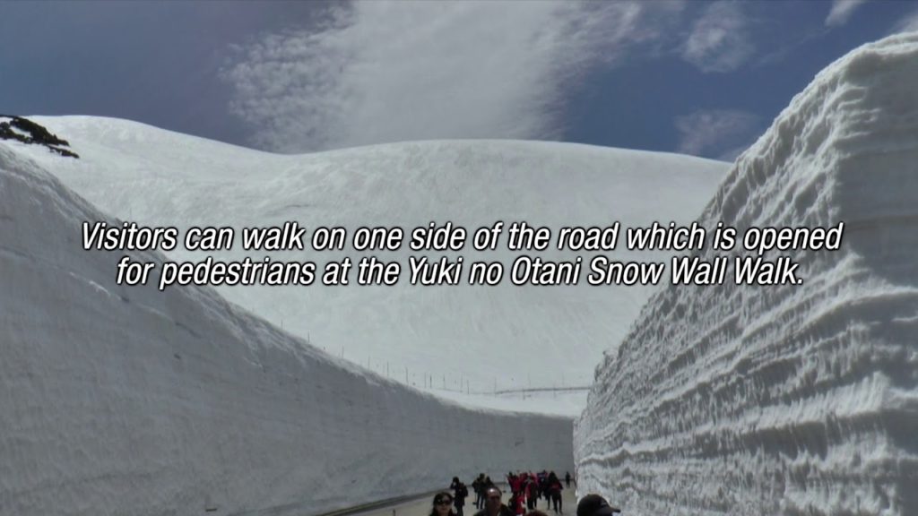 YOKOSO Japan Tour -- Tateyama Kurobe Alpine Route “Yuki no Otani (立山黒部阿爾卑斯路線・雪壁大谷)” --E02