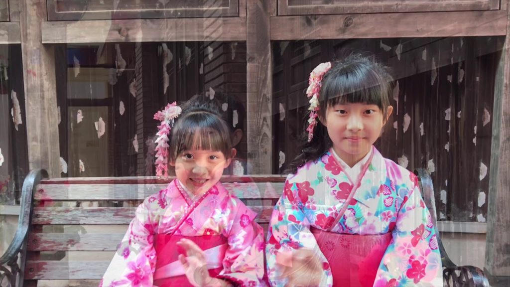 Taiwanese beautiful girls enjoyed a Kimono experience on a trip to Hakodate.
