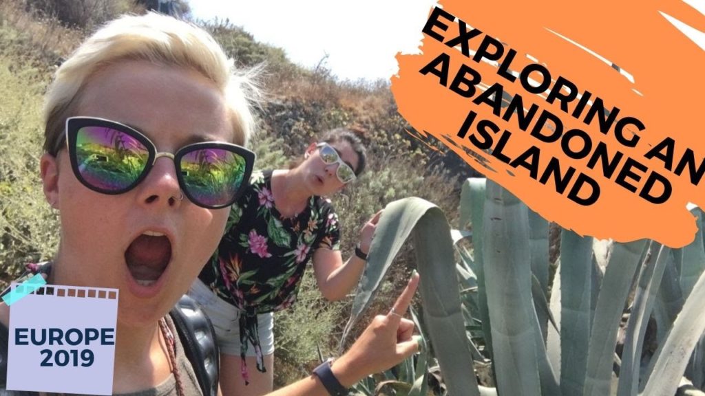 The Abandoned Island Across from Santorini!