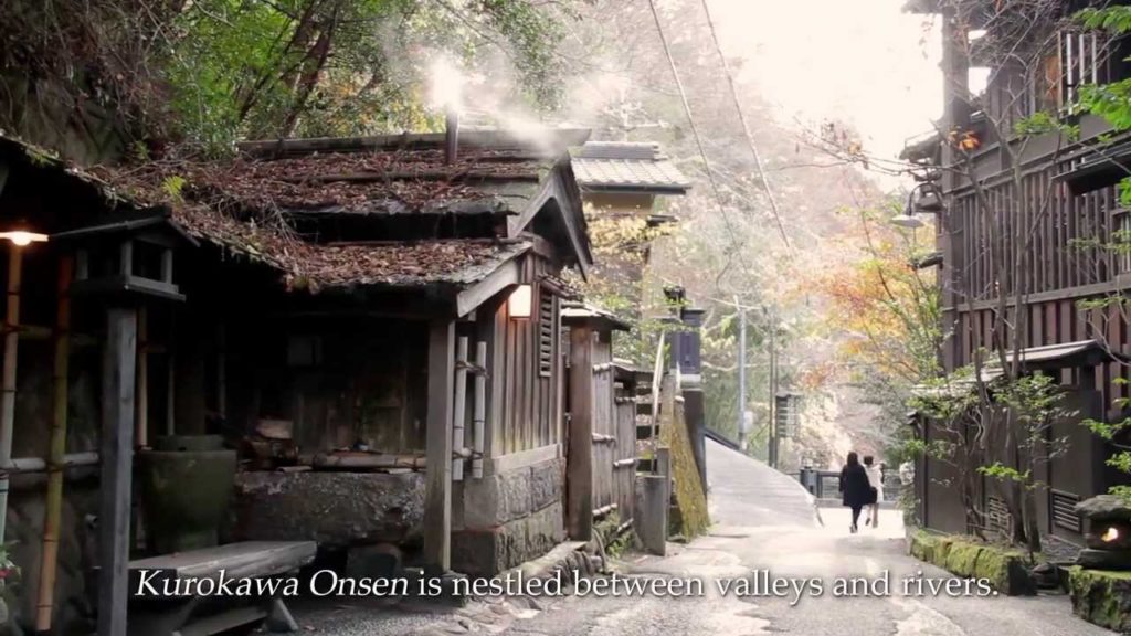 Hidden japanese village - Kurokawa ( SPA and ONSEN). English